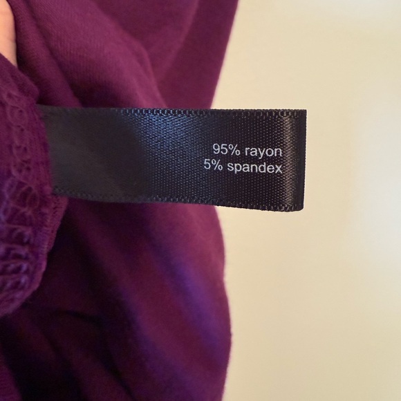 The Limited Women's Cold Shoulder Cut-Out Top Maroon - Picture 5 of 6